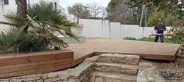 Terrasse en bois sur Castelnau-le-Lez