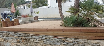 Terrasse en bois sur Castelnau-le-Lez